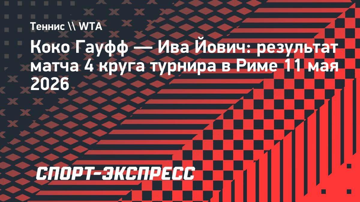 Коко Гауфф пробилась в четвертьфинал Рима: мощный старт на грунте