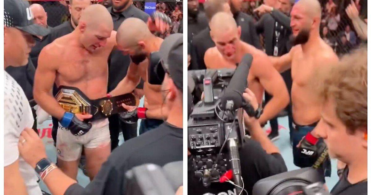 «Без слов»: Чимаев вручил пояс Стрикленду и ушёл после поражения на UFC 328