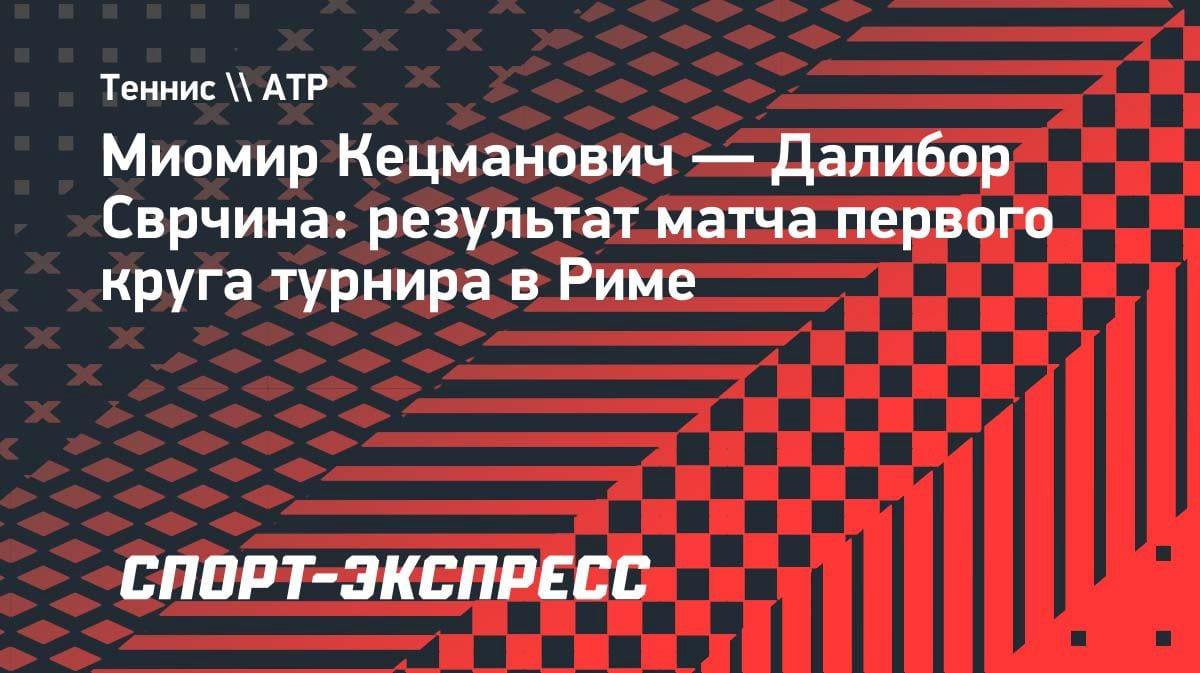 Кецманович разобрался со Сврчиной: впереди битва с Рублевым в Риме