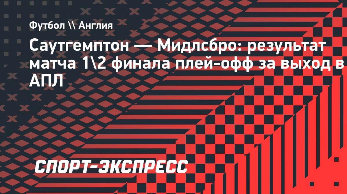 «Саутгемптон» в шаге от АПЛ: кто станет соперником в финале плей-офф?