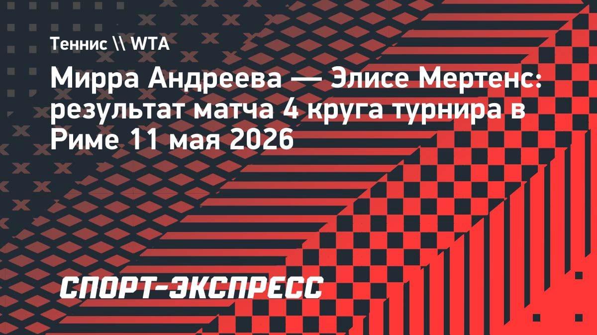 Мирра Андреева пробилась в четвертьфинал «тысячника» в Риме: яркий старт 17-летней сенсации