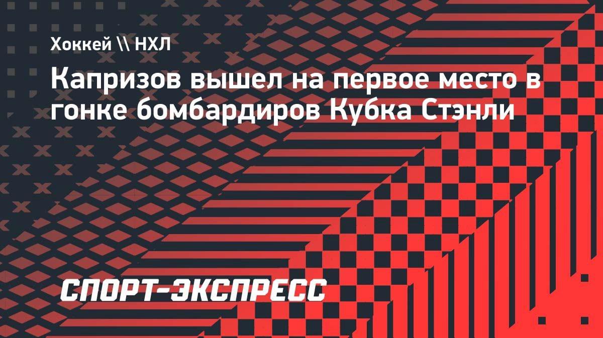 Капризов вырвался в лидеры гонки бомбардиров Кубка Стэнли: что творит наш форвард?