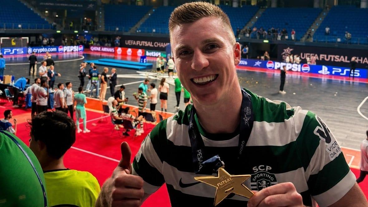 Россиянин Иван Чишкала выиграл Лигу чемпионов по футзалу: «Спортинг» разгромил «Пальму» в финале