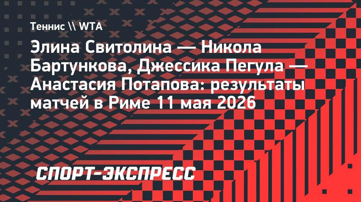 Рим-2024: Свитолина и Пегула пробились в четвертьфинал престижного турнира WTA 1000