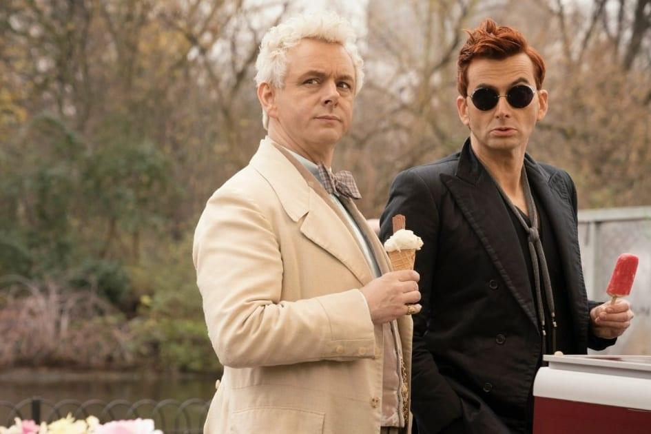 Сериал «Благие знамения» завершился: что показали в финале с Теннантом и Шином?