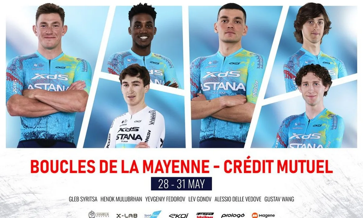 XDS Astana Team объявила состав на «Букль де ла Майенн»: гонка во Франции