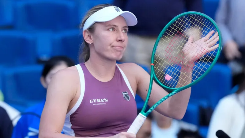 Александрова уступила в первом круге турнира WTA 1000 в Ухане