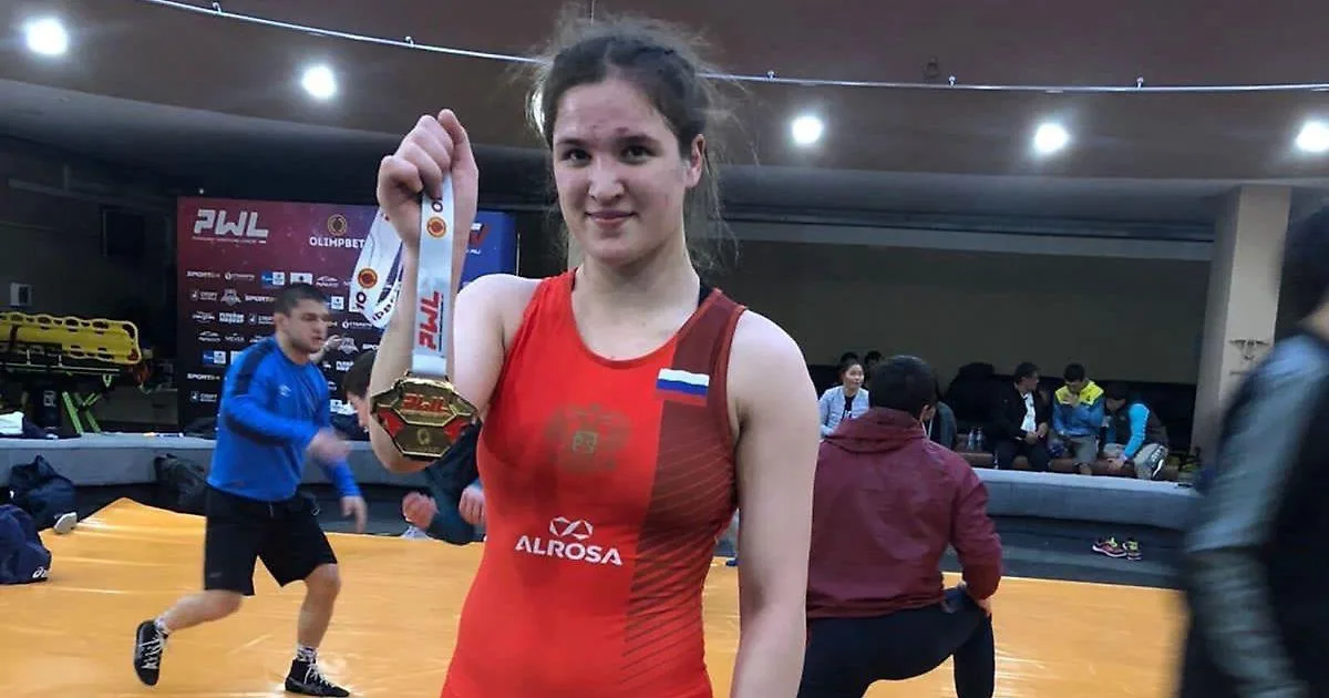 Екатерина Кошкина завоевала золото молодежного ЧМ по борьбе в Лас-Вегасе