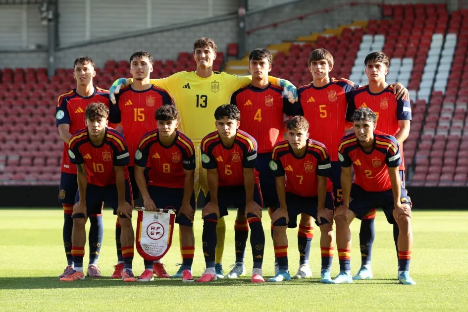 Испания U19 уверенно обыграла Германию U19 на Евро-2026 со счётом 2:0