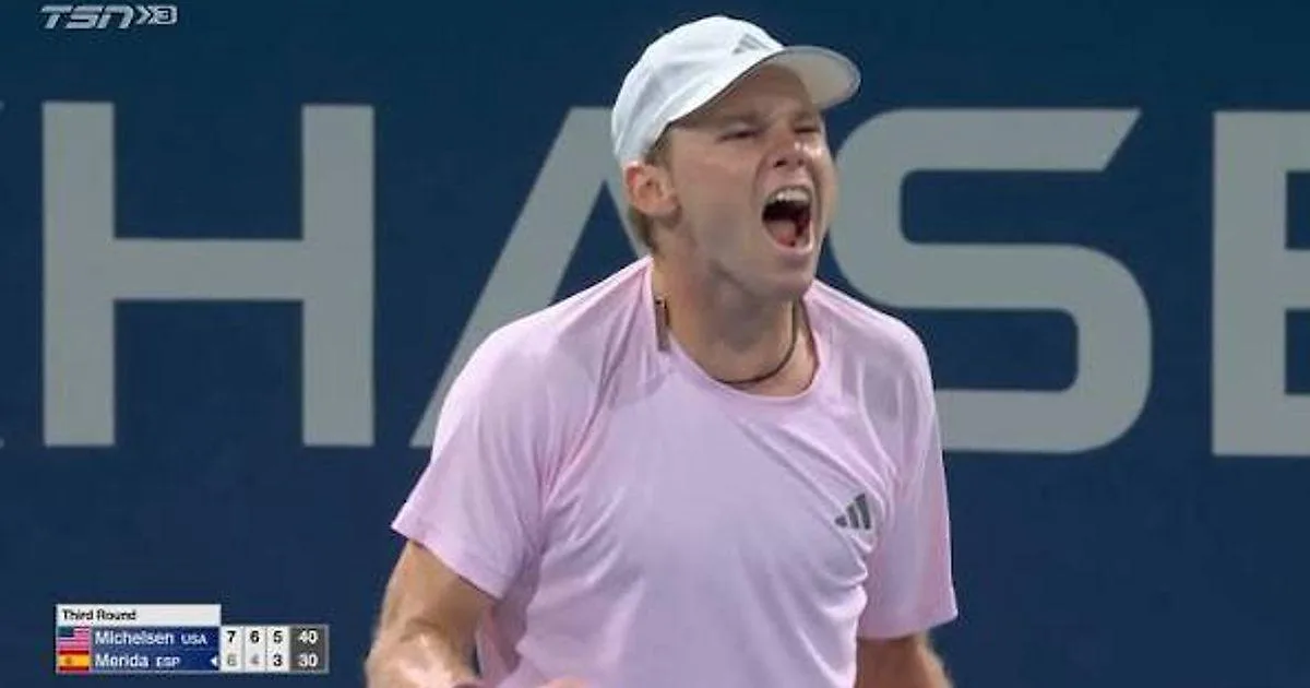 Микельсен впервые пробился в четвертьфинал US Open