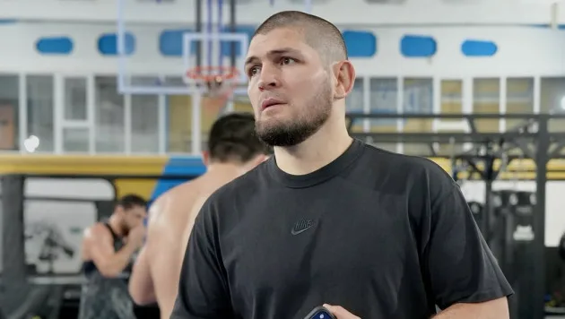 Хабиб Нурмагомедов побывал на чемпионате мира по борьбе в Астане