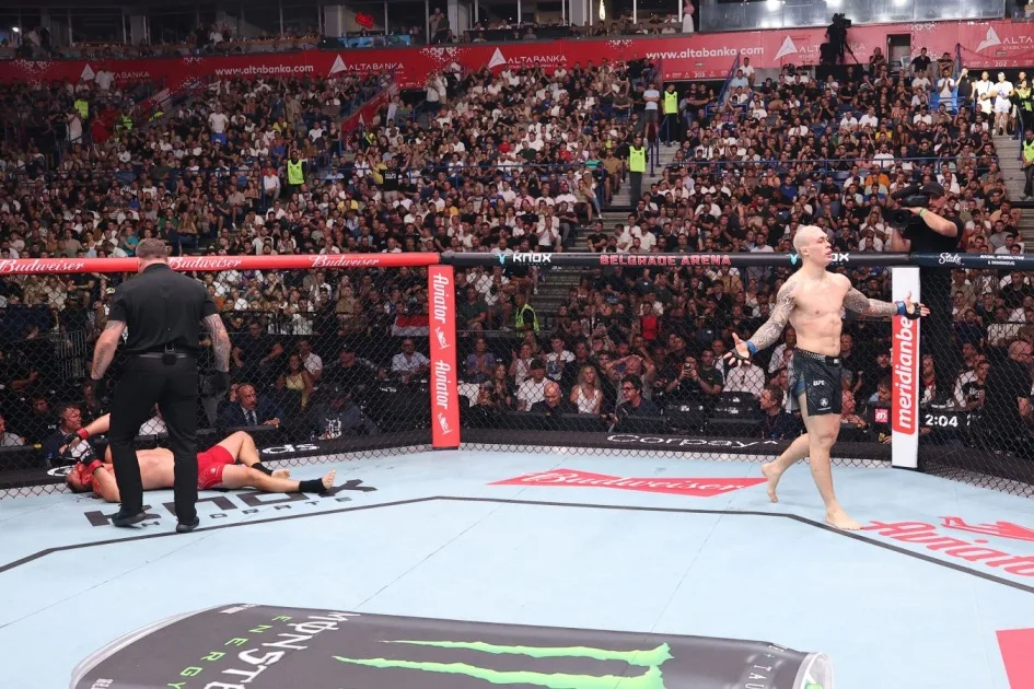 UFC в Сербии: дебютный турнир установил рекорды по финишам