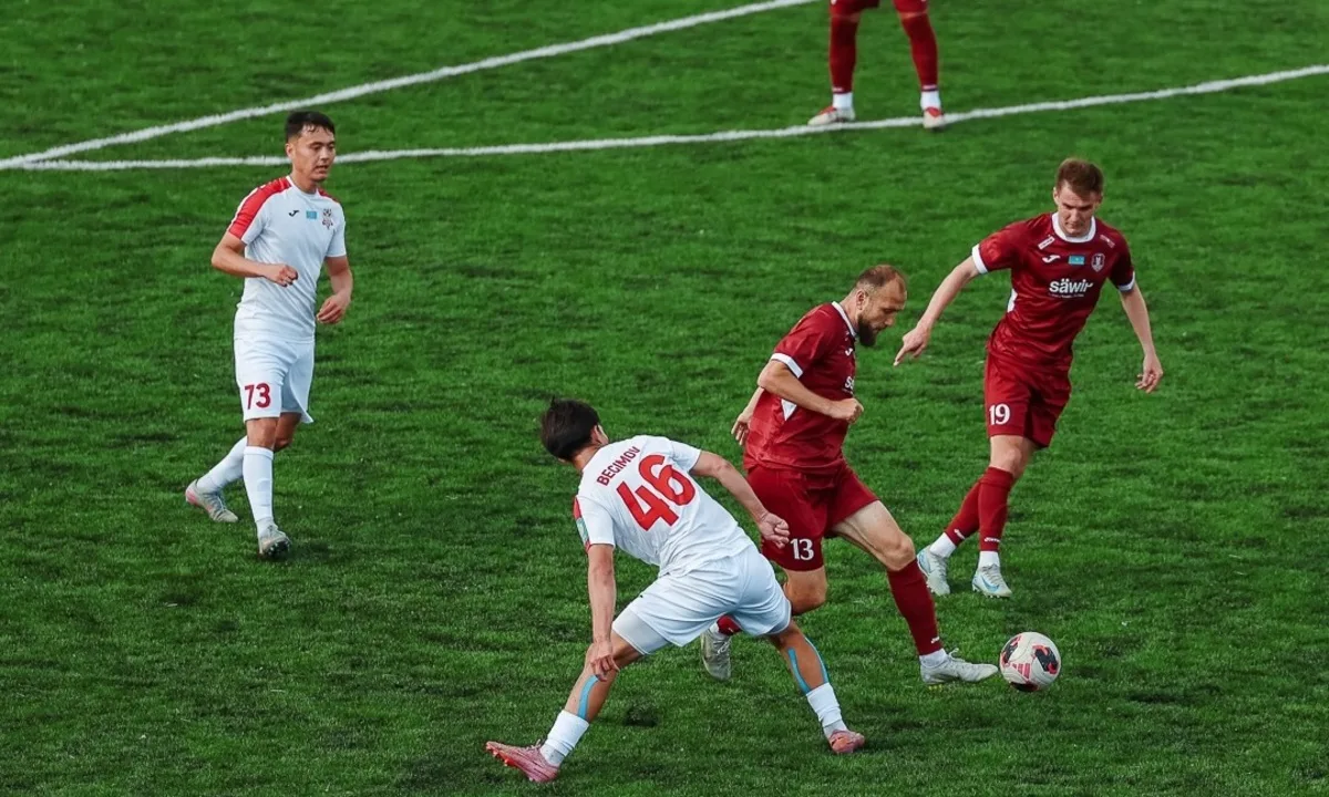 «Жайық» Бірінші лигадағы триллерде «Ақтөбе М» командасын 3:2 есебімен жеңді