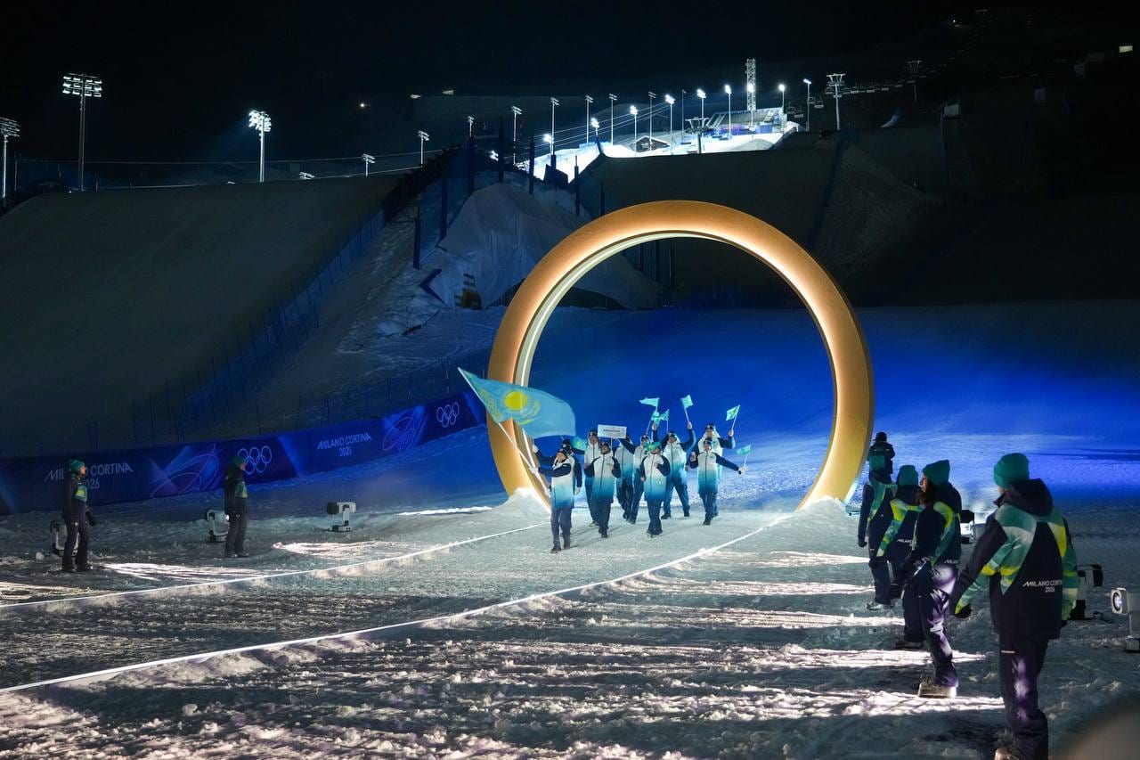 Олимпиада-2026 началась: Кто понес флаг Казахстана на открытии в Италии