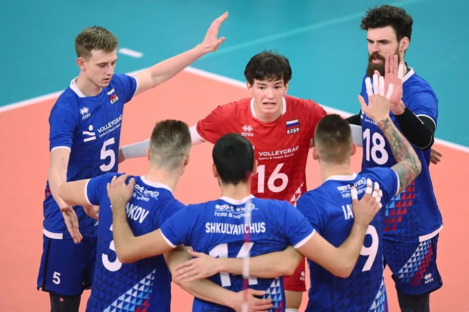Российские волейболисты поднялись на третье место в рейтинге FIVB