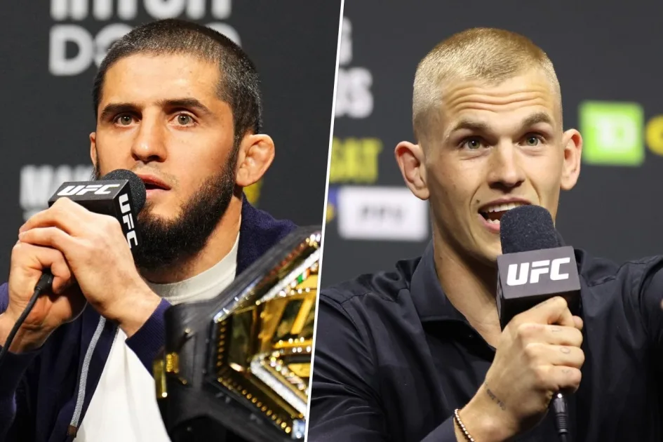 Махачев и Гэрри проведут пресс-конференцию перед UFC 330