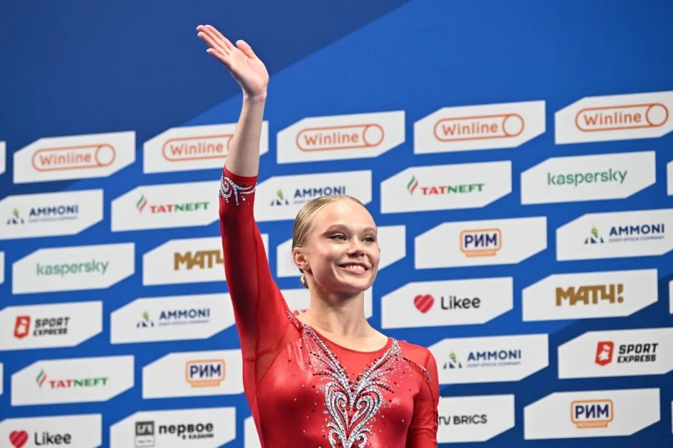 Ангелина Мельникова: финал вольных упражнений на ЧЕ-2026 15 августа, видео