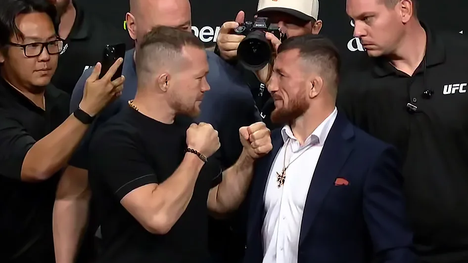 Ян и Двалишвили сошлись в первой дуэли взглядов перед UFC 333