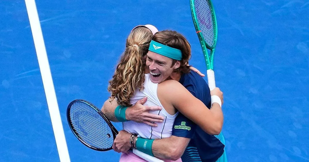 Рублев — Андреевой после микста US Open: «Обнимаю, Мальвина, теперь Олимпиада!»