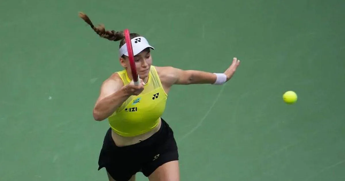 Рыбакина первой квалифицировалась на итоговый турнир WTA-2026