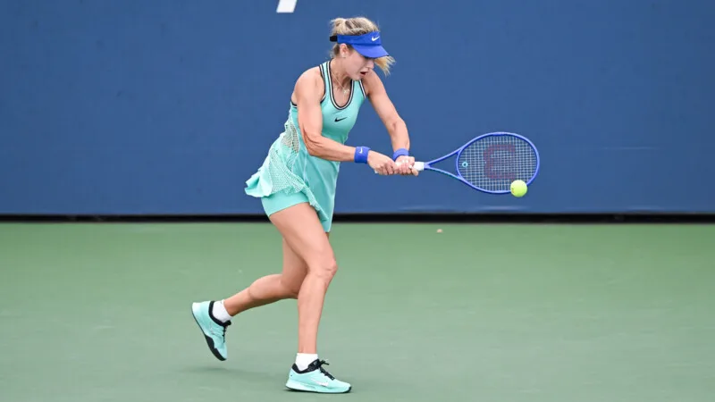 Калинская вышла в 1/8 финала US Open, обыграв Свитолину