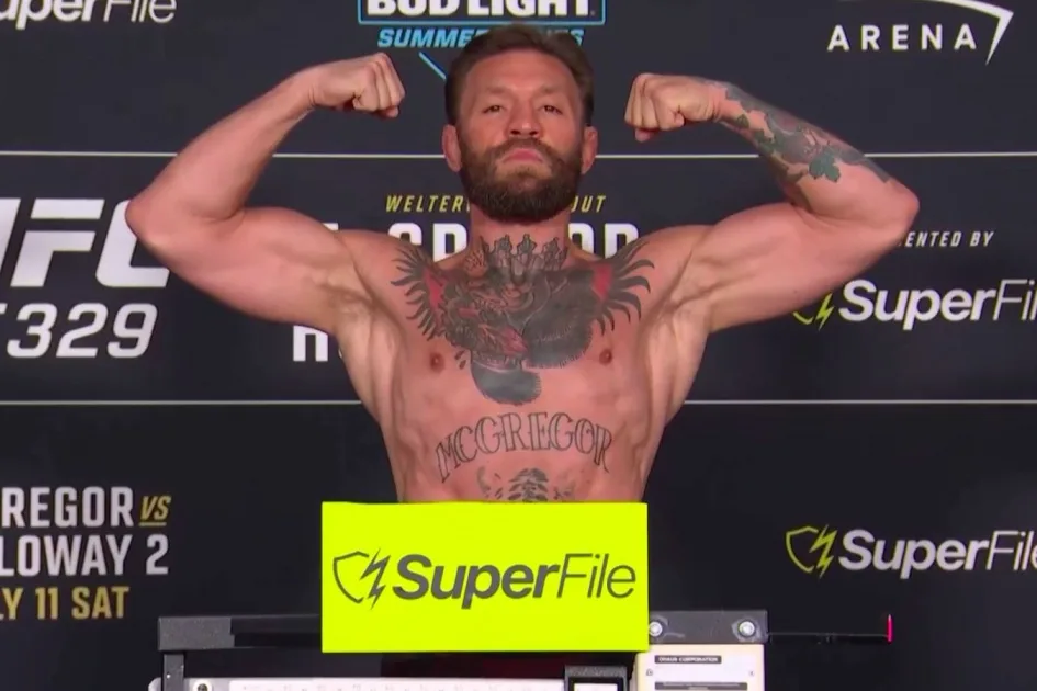 UFC 329: Мақгрегор мен Холлоуэйдің салмағы белгілі болды