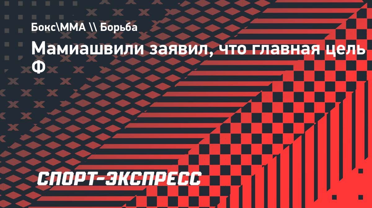 Михаил Мамиашвили: «Наша цель — популяризация борьбы, а не политические игры»