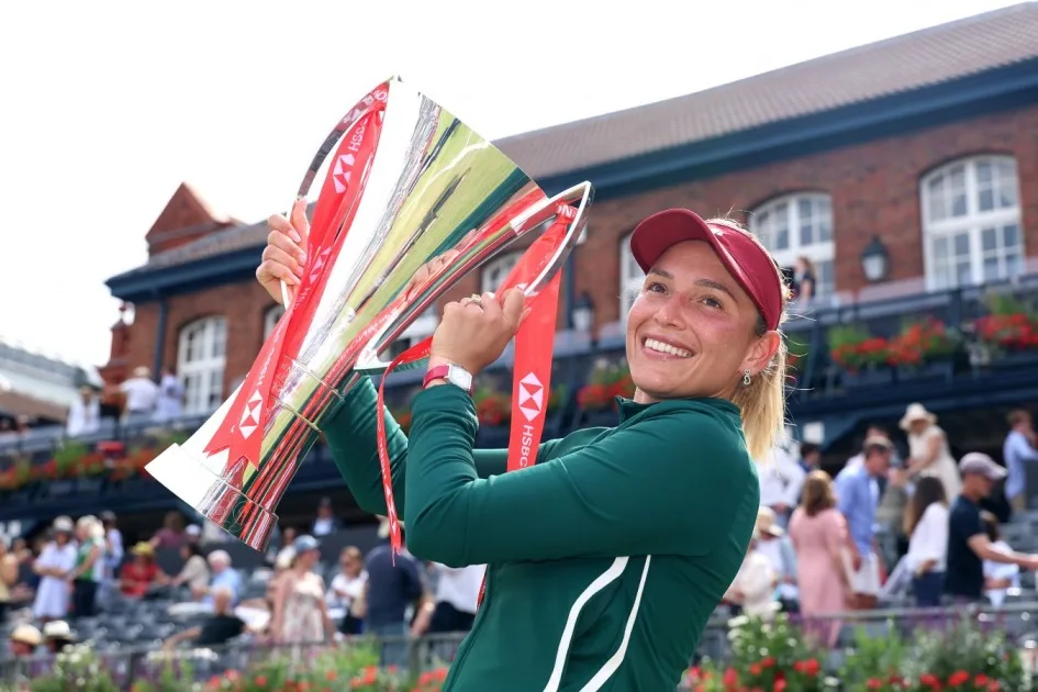 Лондон WTA-500: Донна Векичтің жеңіс құшағында